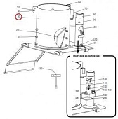 Цилиндр подачи RG400i Hallde 37024 в компании ШефСтор